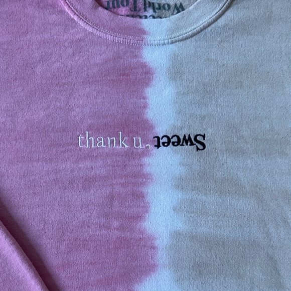 Ariana Grande Sweetner / Thank you Next Tour Crewneck - Picture 3 of 8